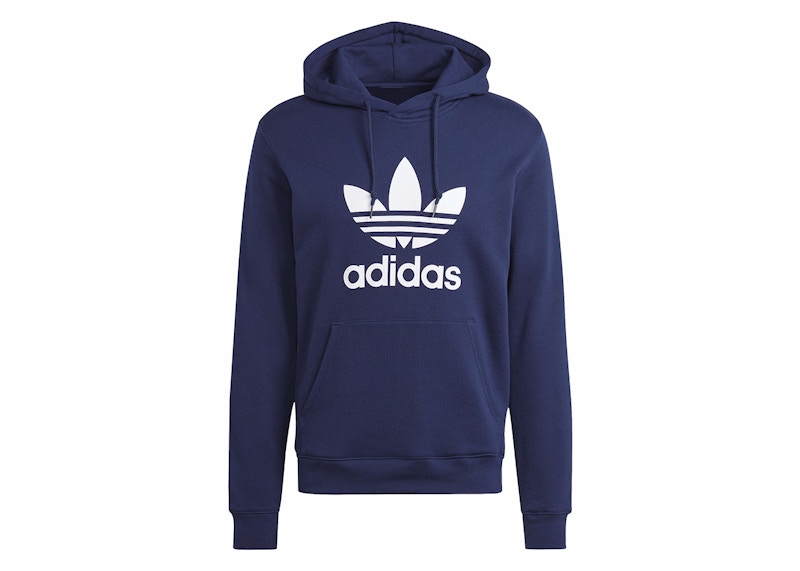 adidas Adicolor Classics Trefoil Hoodie Night Indigo