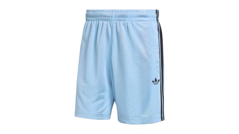 adidas Adicolor Jacquard Shorts Ash Blue Black