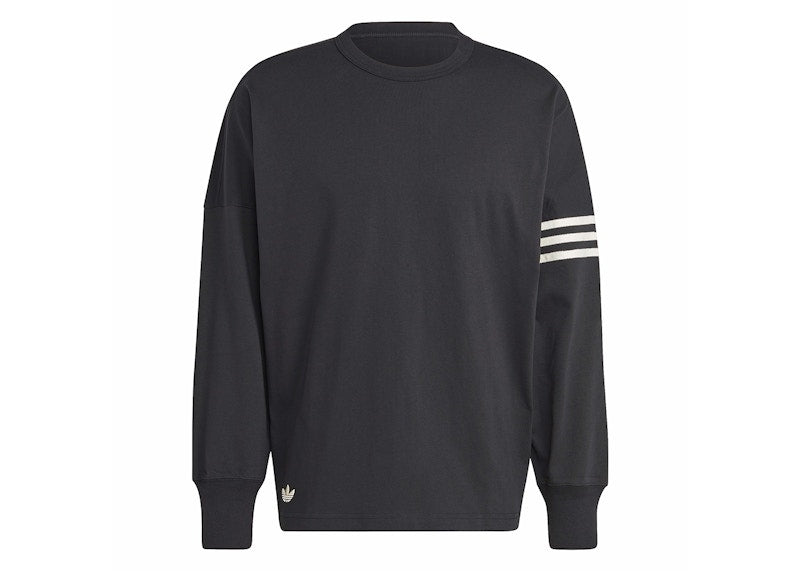 adidas Adicolor Neuclassics Long Sleeve Tee Black/Wonder White