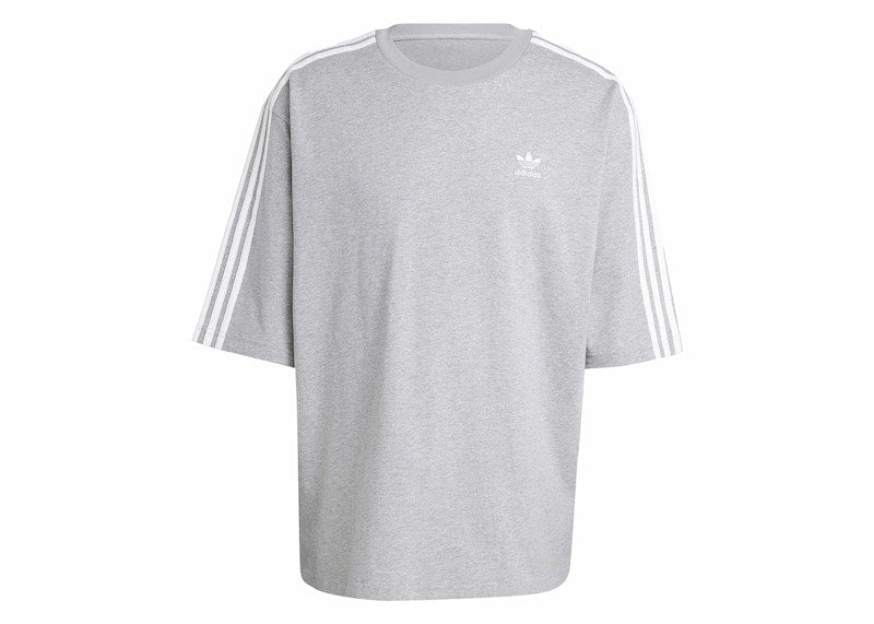 adidas Adicolor Oversized Tee Medium Grey Heather