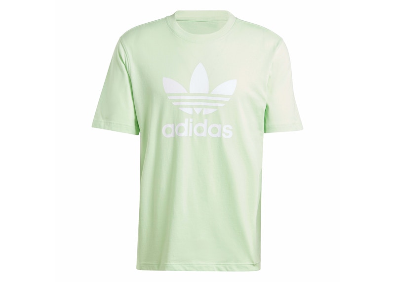 adidas Adicolor Trefoil Tee Semi Green Spark