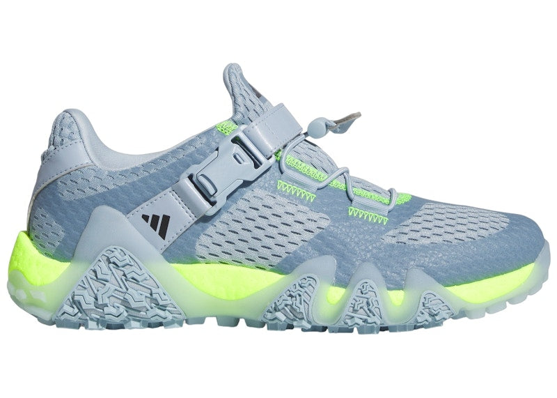 adidas Adicross Low Spikeless Golf Wonder Blue Core Black Lucid Lemon