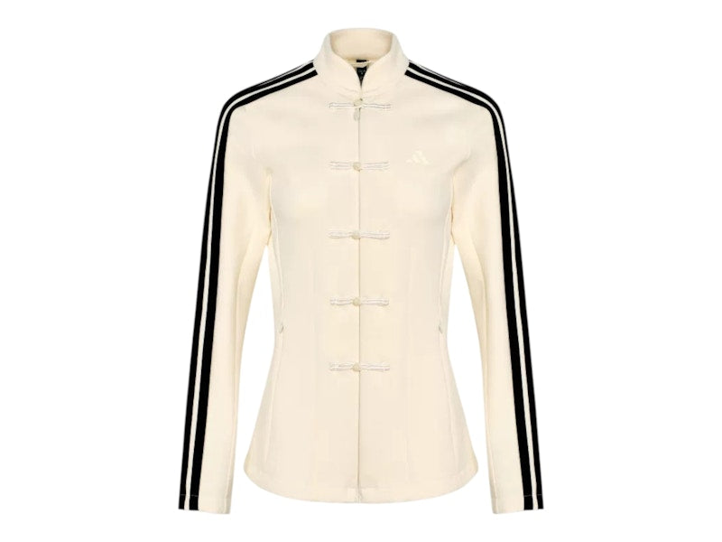 adidas x Samuel Gui Yang Chinese Style Spacer Slim Fit Jacket (Women's) (Asian Sizing) Cream White