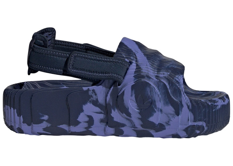 adidas Adilette 22 XLG Slides Dark Blue Semi Cobalt Blue (Women's)