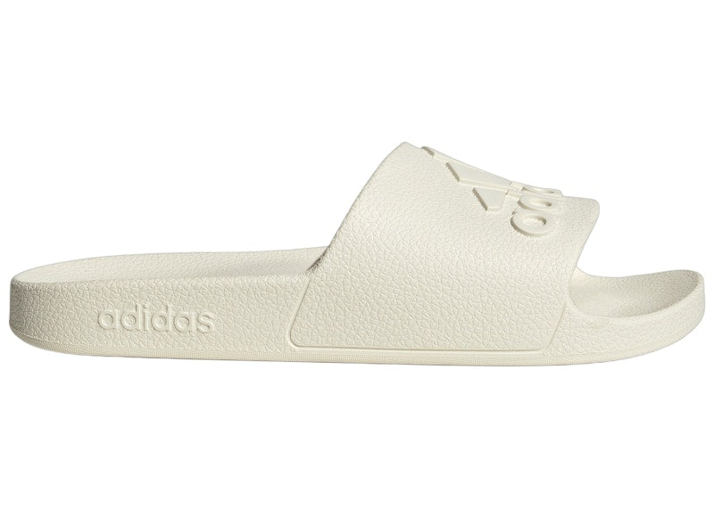 adidas Adilette Aqua Slides Off White