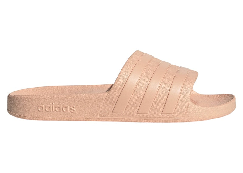 adidas Adilette Aqua Slides Powder Coral (Women's)