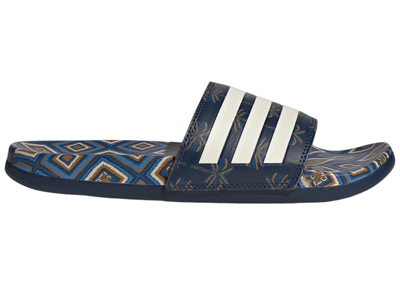 adidas Adilette Comfort Sandals Night Indigo Cream White (Women's)