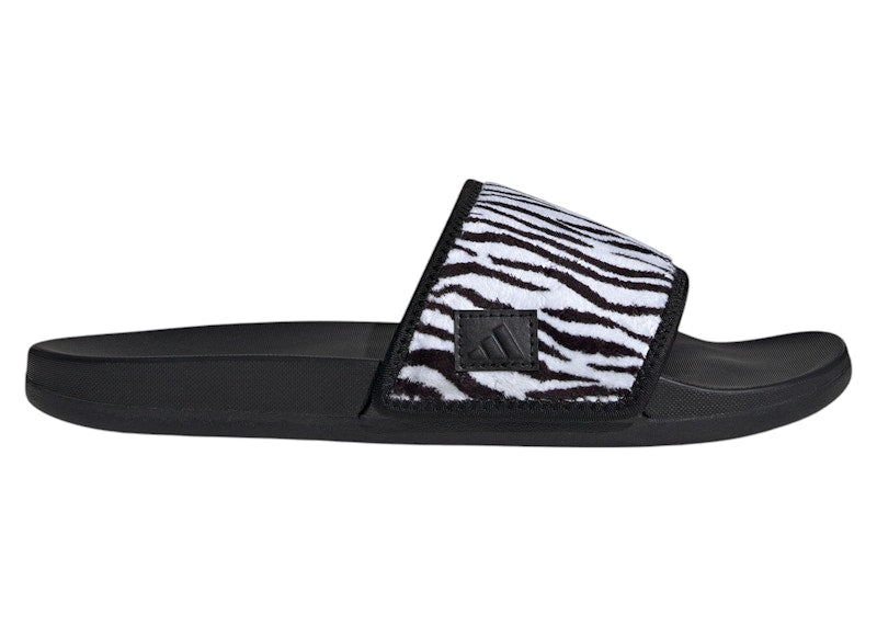 adidas Adilette Comfort Slides Core Black Cloud White Core Black