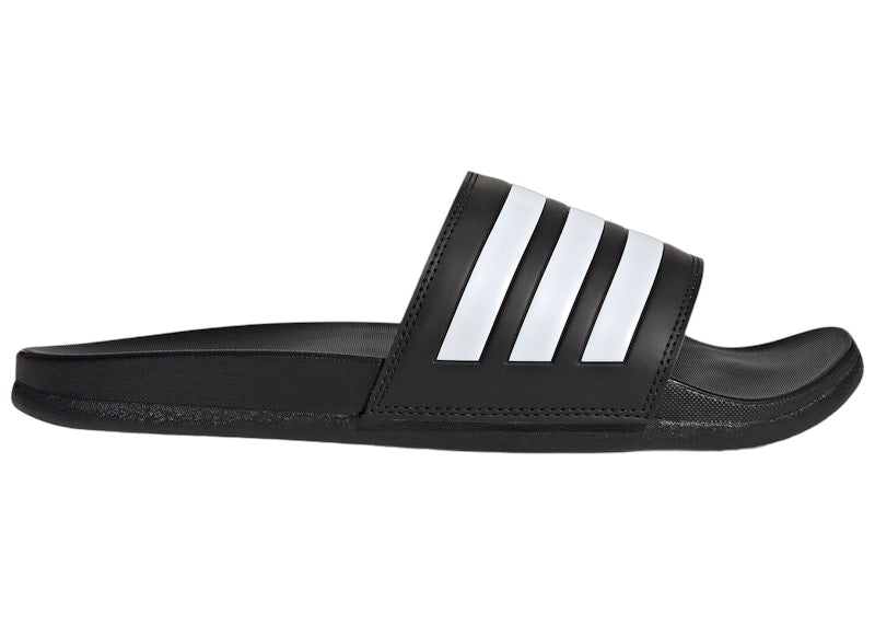 adidas Adilette Comfort Slides Core Black Cloud White