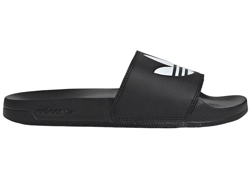 adidas Adilette Lite Slides Core Black Cloud White