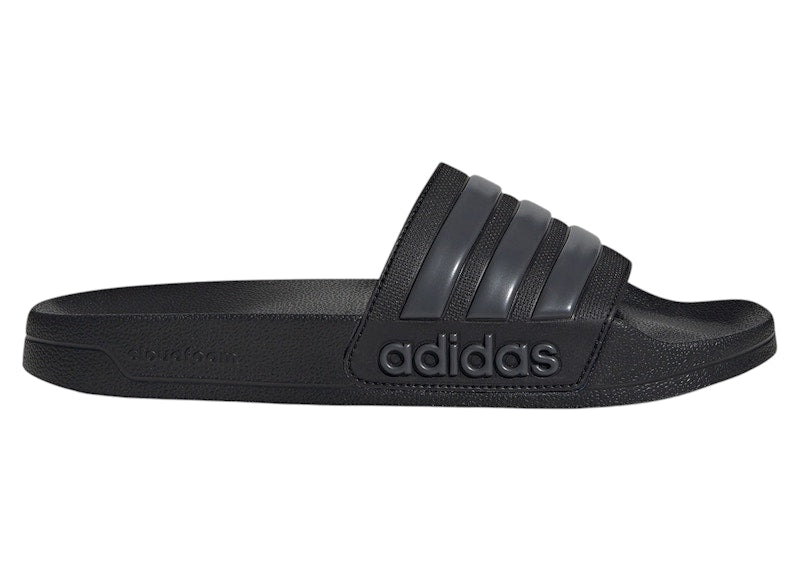 adidas Adilette Shower Slides Core Black Grey Five