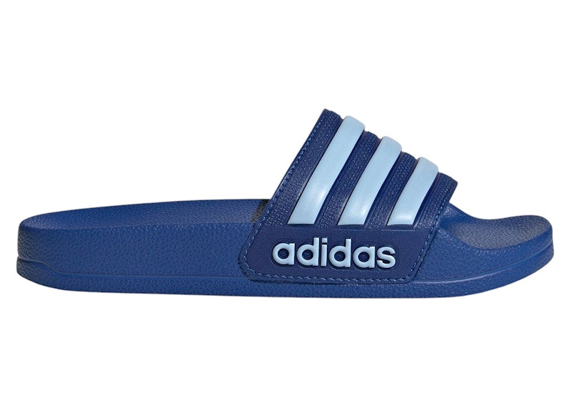 adidas Adilette Shower Slides Royal Blue Glow Blue (GS)