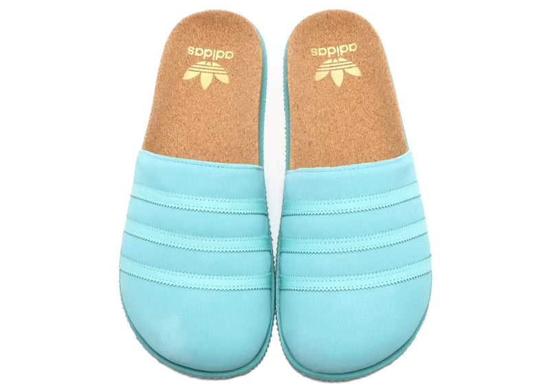 adidas Adimule Lea Slides Aqua