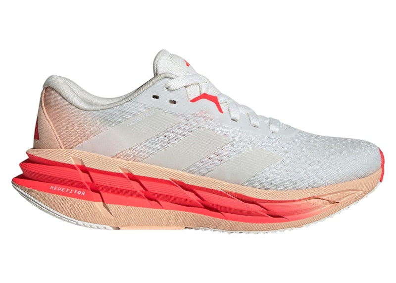 adidas Adistar 3 Core White Lucid Red (Women's)