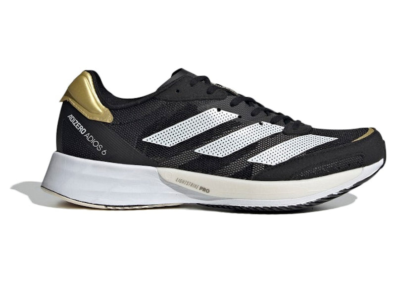 adidas Adizero Adios 6 Black Gold Metallic (Women's)