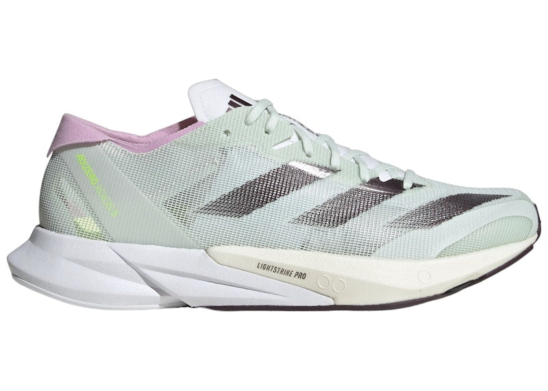adidas Adizero Adios 8 Crystal Jade Aurora Met. Bliss Lilac (Women's)