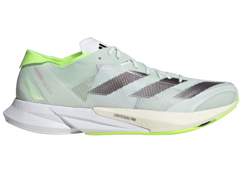 adidas Adizero Adios 8 Crystal Jade Aurora Met. Lucid Lemon