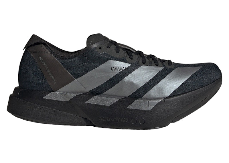 adidas Adizero Adios Pro 4 Core Black Iron Metallic Carbon