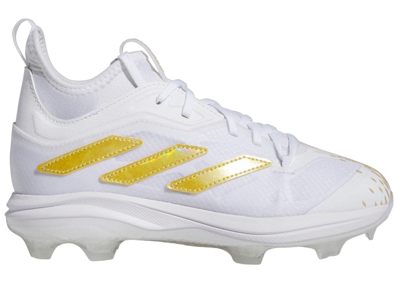 adidas Adizero Afterburner 9 NWV TPU Cloud White Gold Metallic (GS)