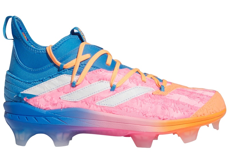 adidas Adizero Afterburner 9 Nvw TPU Hispanic Heritage Beam Pink Cloud White Pulse Blue