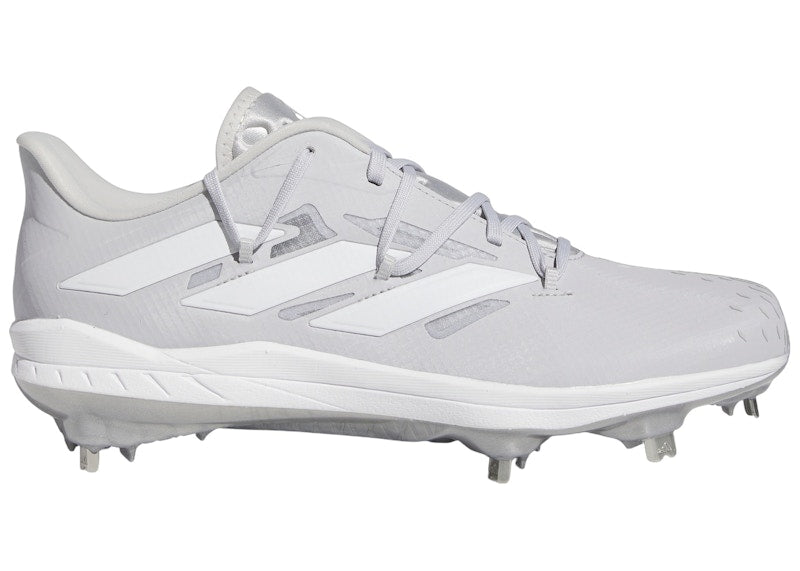 adidas Adizero Afterburner 9 Team Light Grey Cloud White Silver Metallic