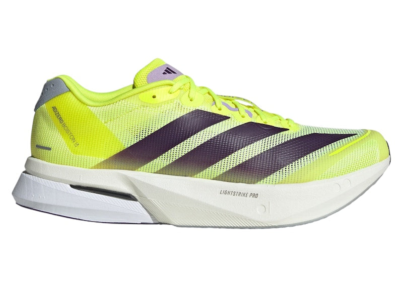 adidas Adizero Boston 13 Solar Yellow Plum