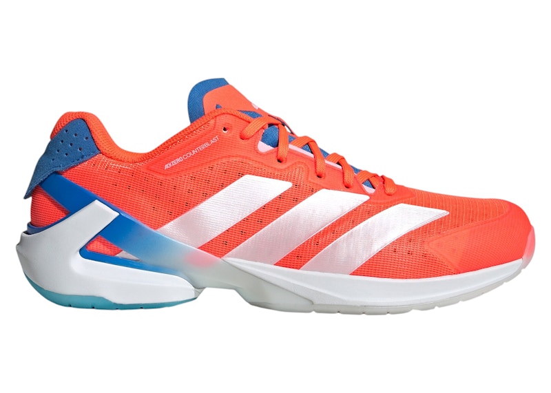 adidas Adizero Counterblast Indoor Team Solar Orange Zero Metalic Bright Royal