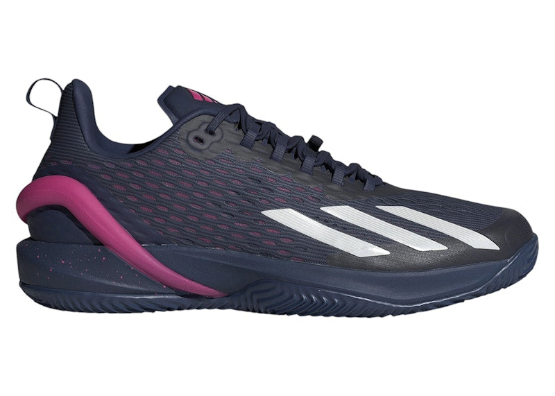 adidas Adizero Cybersonic Clay Dark Blue Zero Metalic Team Shock Pink 2