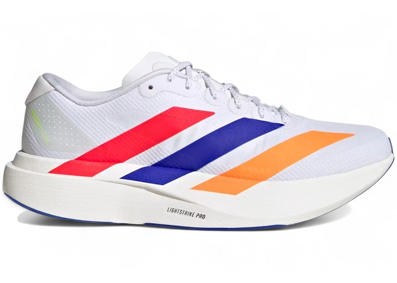 adidas Adizero EVO SL Cloud White Lucid Red Lucid Blue