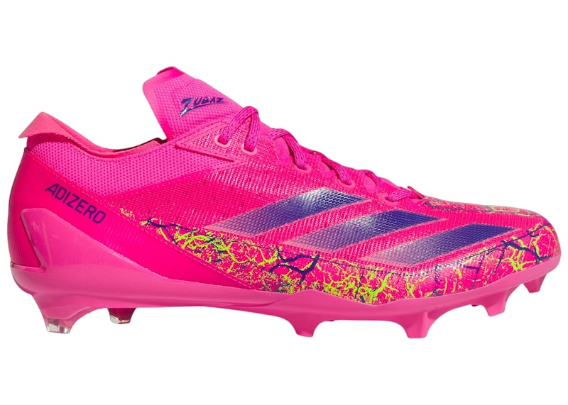 adidas Adizero Electric Zubaz Team Shock Pink Lucid Blue Team Solar Green