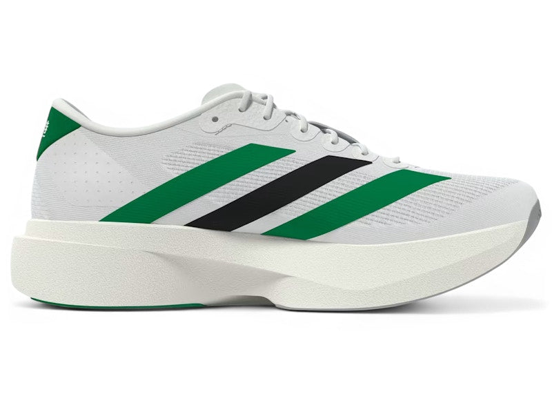 adidas Adizero Evo SL Cloud White Core Black Bold Green