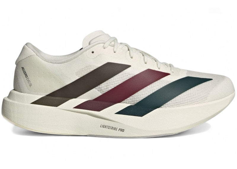 adidas Adizero Evo SL Grey Shadow Olive Maroon