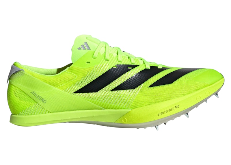 adidas Adizero Finesse Spikes Lucid Lemon Core Black Halo Silver