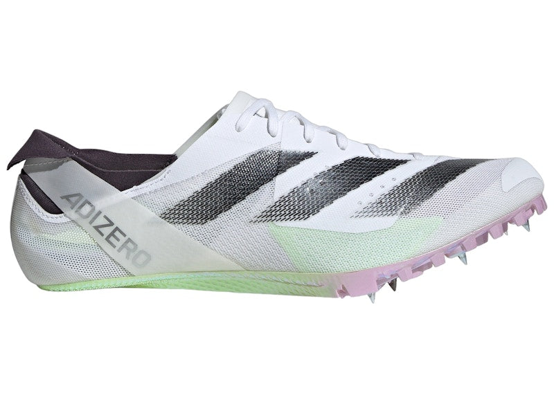 adidas Adizero Finesse Track And Field Cloud White Core Black Green Spark