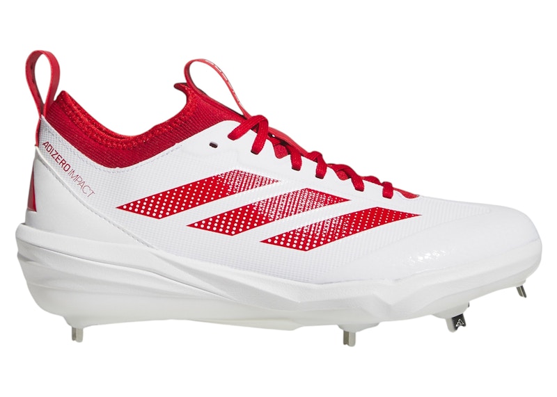 adidas Adizero Impact 2.0 Cloud White Team Power Red 2
