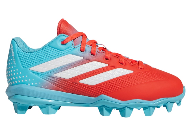 adidas Adizero Impact 2.0 Molded Candy Bright Cyan Cloud White Bright Red (GS)
