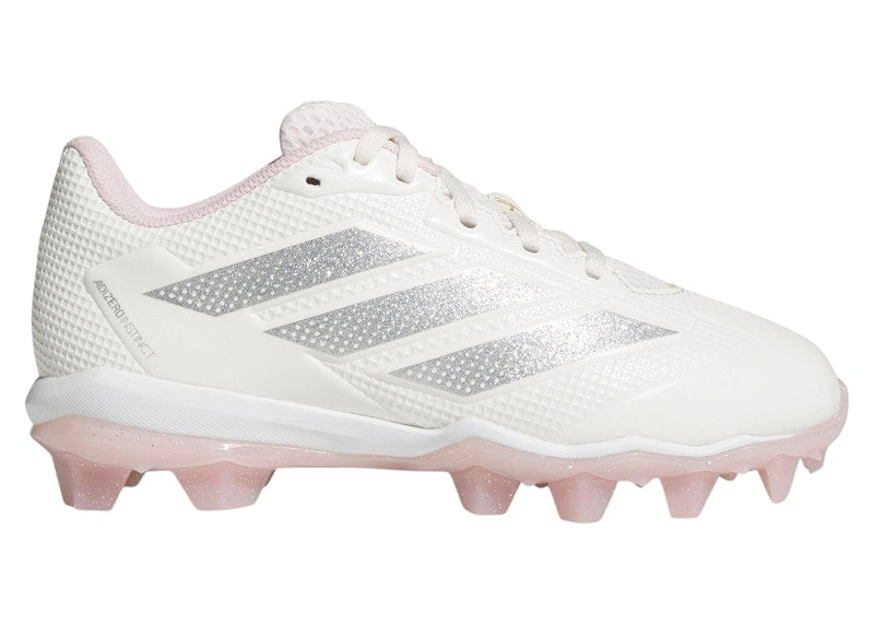 adidas Adizero Instinct Molded Rubber 2.0 Chalk White Silver Clear Pink (GS)
