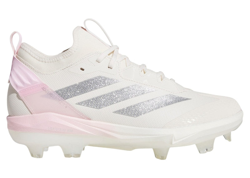 adidas Adizero Instinct+ TPU 2.0 Chalk White Silver Metallic Clear Pink (Women's)