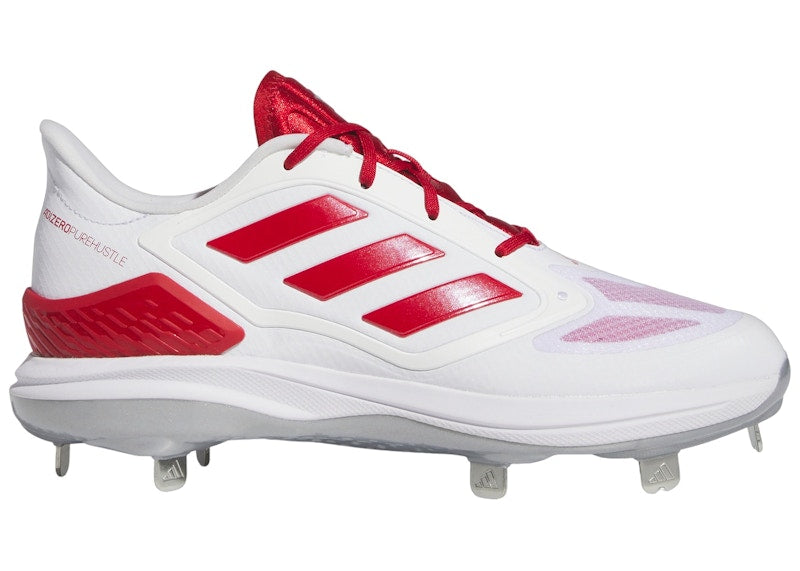 adidas Adizero Purehustle 3 Elite Cloud White Team Power Red Silver Metallic (Women's)