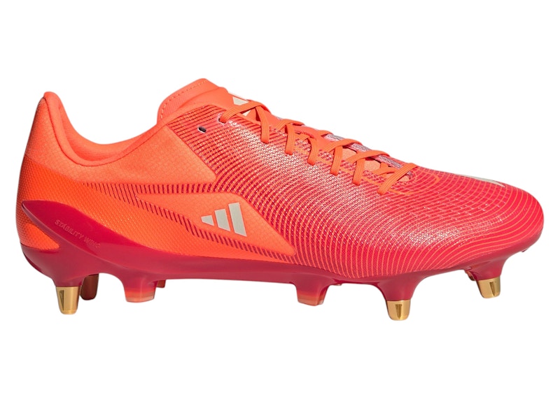 adidas Adizero RS15 Pro SG Rugby Lucid Red Cloud White Team Solar Orange