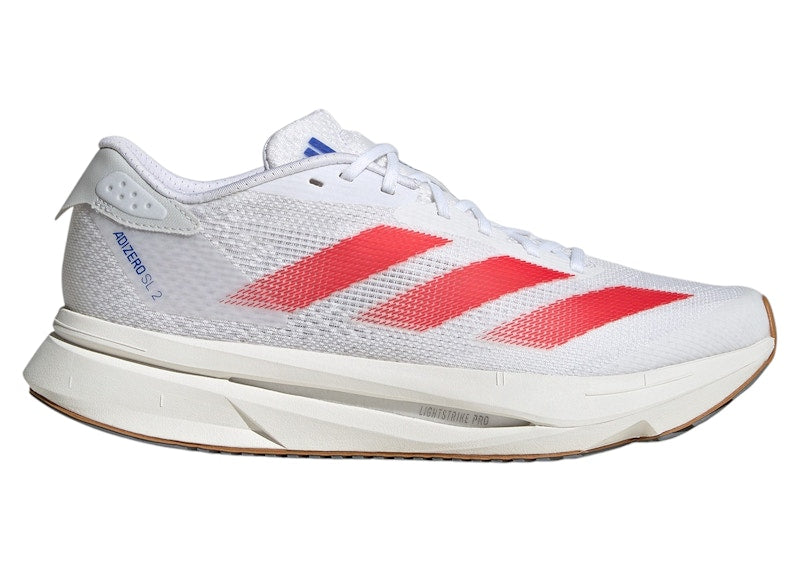 adidas Adizero SL 2 Cloud White Pure Ruby Royal Blue (Women's)