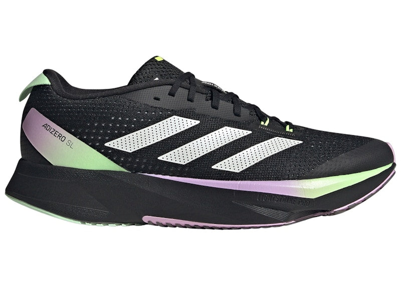 adidas Adizero SL Core Black Zero Metalic Green Spark