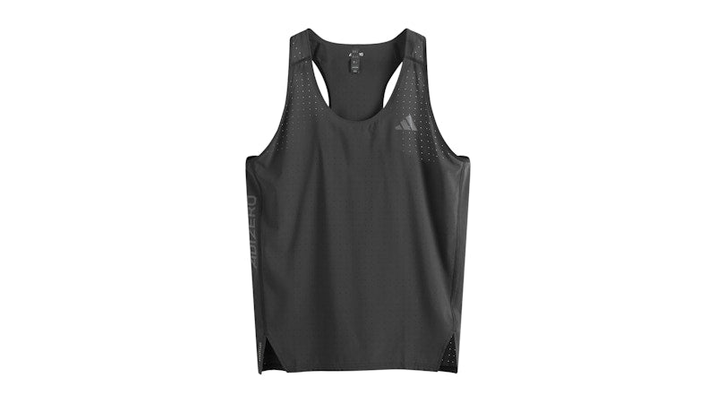 adidas Adizero Singlet Tank Black