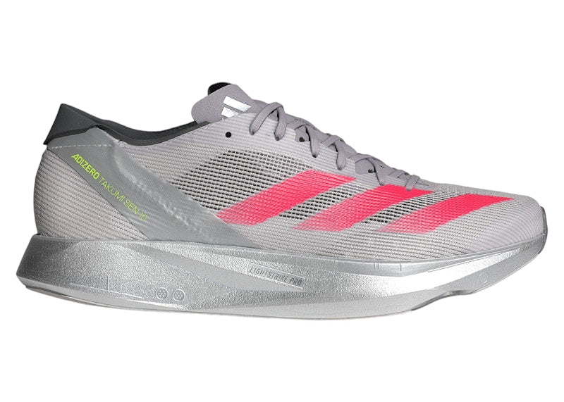 adidas Adizero Takumi Sen 10 Dash Grey Lucid Red Glory Grey