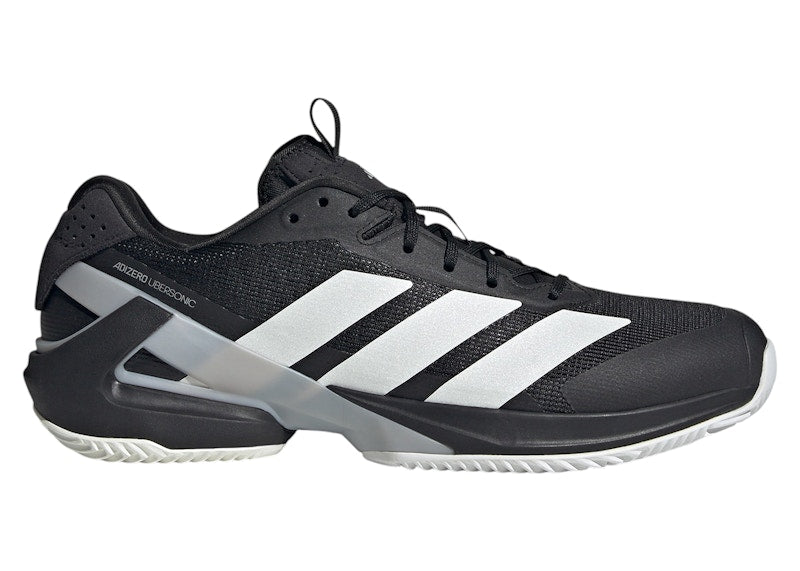 adidas Adizero Ubersonic 5 Clay Core Black Zero Metalic Grey Two
