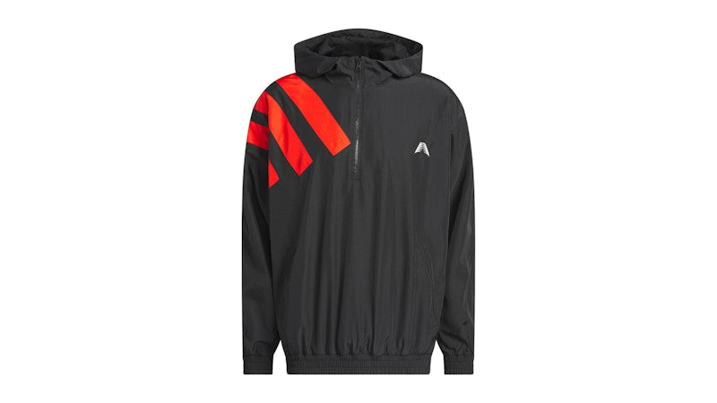 adidas Ae Anorak Pullover Black