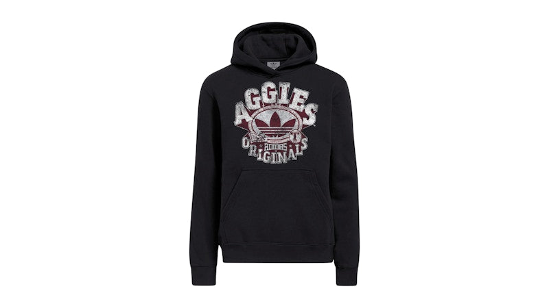 adidas Aggies Hoodie Texas A&M Black Ncaa-Tam-7c4