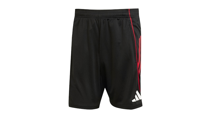 adidas Ajax Amsterdam Tiro 25 Competition Shorts Black White Bold Red