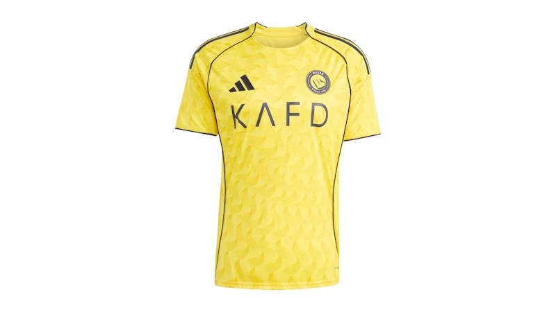 adidas Al Nassr FC 25/26 Home Jersey Impact Yellow/Night Indigo