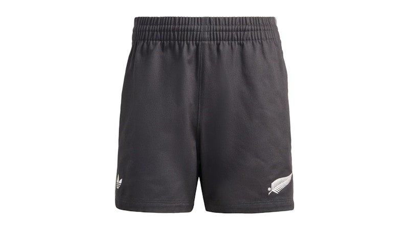 adidas & All Blacks Classic Rugby Shorts Black Carbon